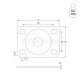 HEAVY DUTY ROTATING CASTER D.50 HEAVY DUTY CASTER WHEELS / 70-200Kg